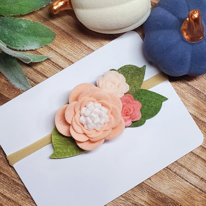 Baby floral headband