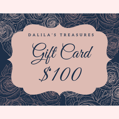 Dalila's Treasures Gift Card
