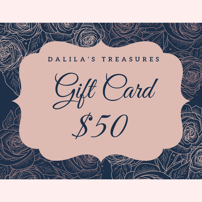 Dalila's Treasures Gift Card