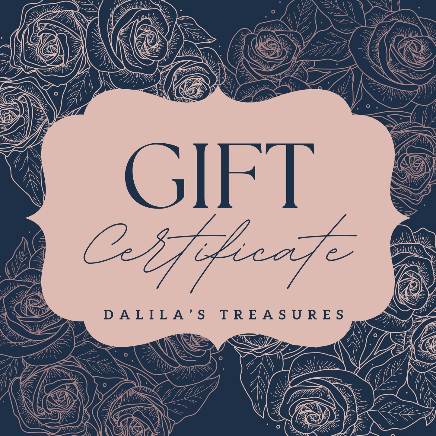 Dalila's Treasures Gift Card