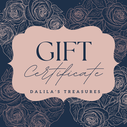 Dalila's Treasures Gift Card