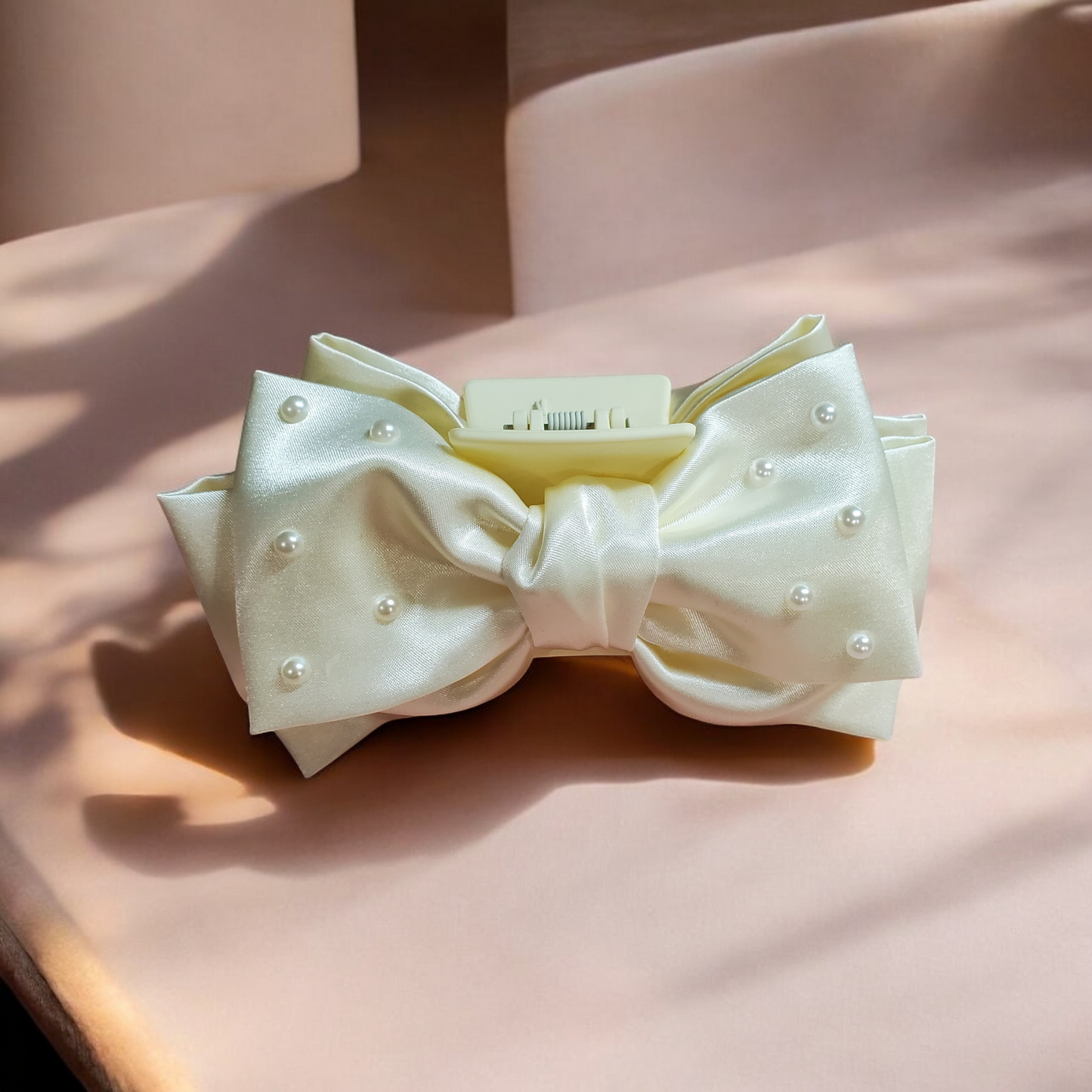 Satin Claw Clip Bow