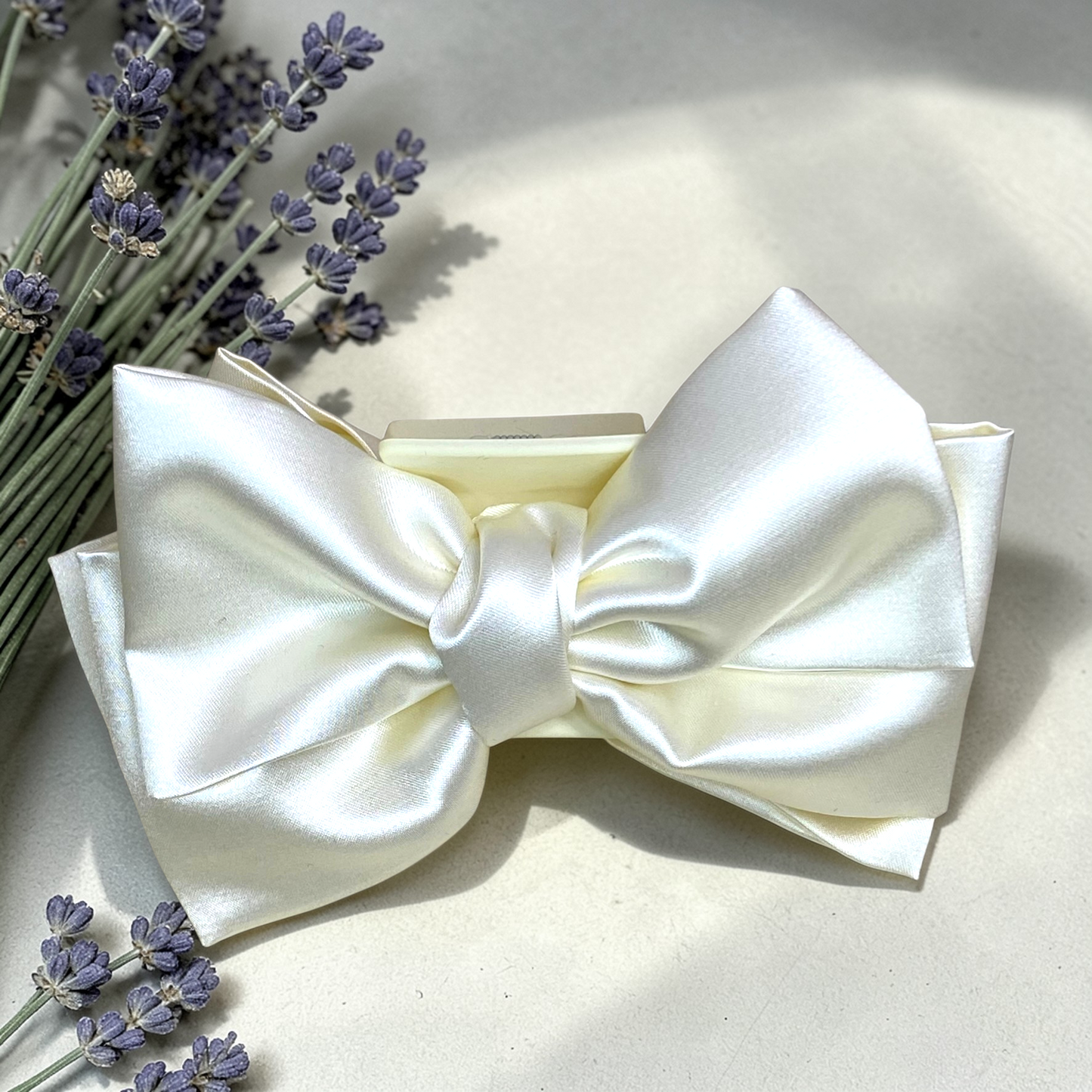 Satin Claw Clip Bow